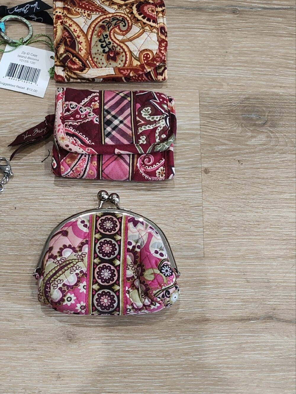 Vera Bradley Small Zip Pouch - Multicolor Paisley (14) - Picture 3 of 6
